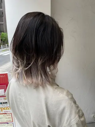 ミディアム 小顔カット/レイヤー 【WiLL】加藤のヘアスタイル