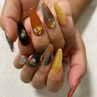 ネイル Rire_eye+beauty_nail所属・Rire_ nail_yukiのネイルデザイン