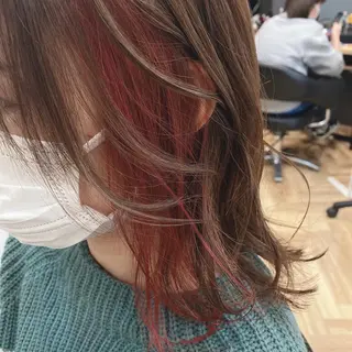 ミディアム カラー アルター市川  いづみのヘアスタイル
