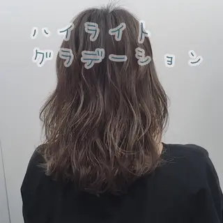 ミディアム カラー 似合わせ専門美容師 なかじまのヘアスタイル