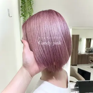 カラー 加藤芽実カラーリスト ／ミルクティーカラーのヘアスタイル