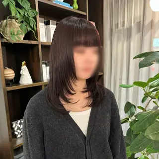 ミディアム ROMANO/ UCHI⭐︎のヘアスタイル