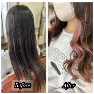 ✂︎CHII/ 白髪ぼかしのヘアスタイル