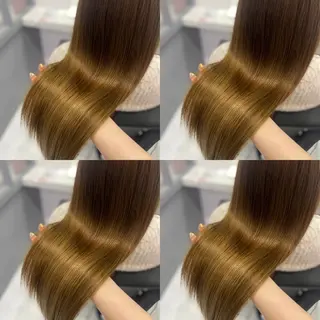 ロング カラー 店長✨️韓国ヘア✖️ 髪質改善カラー／純大のヘアスタイル