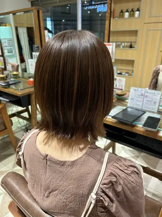ショート 吉水 彩乃 /ボブ/透明感カラーのヘアスタイル