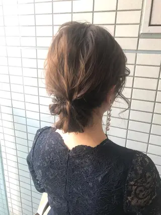ミディアム コマツリサ ROCCO eastのヘアスタイル