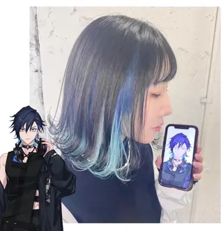 カラー GARU-ガル-所属・TSUNO🦖 派手髪/オタク美容師のヘアスタイル