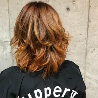 ミディアム 三宅 涼馬のヘアスタイル