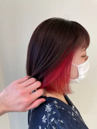 カラー rina 🤍のヘアスタイル