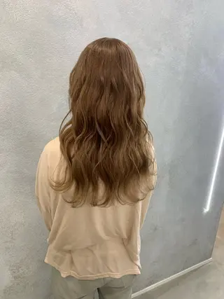 ロング カラー kanon hair所属・新木 愛花のヘアスタイル