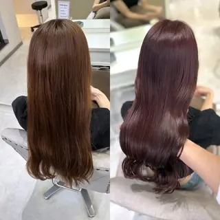 ロング 髪質改善× ブリーチなしyutoのヘアスタイル