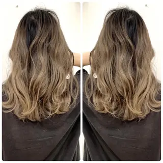 ミディアム カラー 京都大人女性ショート 徒歩1分/秋山のヘアスタイル