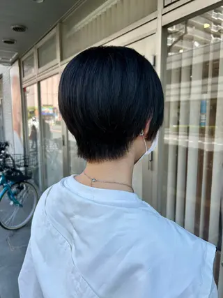 ショート メンズカット/メンズ パーマ堀切美里のヘアスタイル