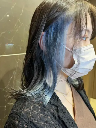 ミディアム ayana by ayala所属・❤️‍🔥 RENA❤️‍🔥のヘアスタイル