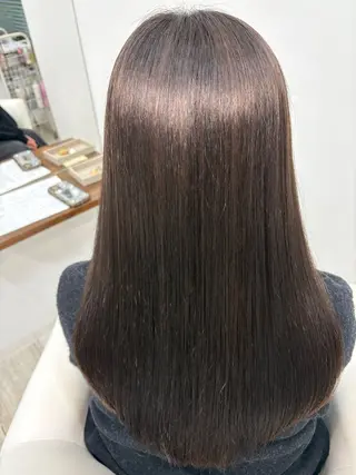 ミディアム SHO担当髪質改善 東加古川アーティブのヘアスタイル