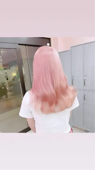 ロング 透明感カラー/ ブリーチ/💓パタオのヘアスタイル