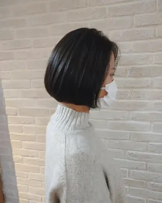 ミディアム カラー little×PORTO 元町所属・Topstylist ゆきこのヘアスタイル