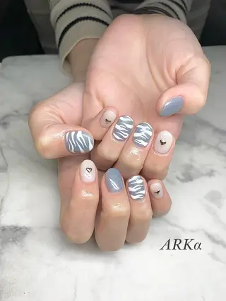 ショート ネイル Nailsalon ARKαのネイルデザイン