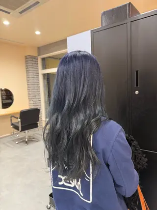 ロング 透明感カラー🫧 🍒似合わせカットのヘアスタイル