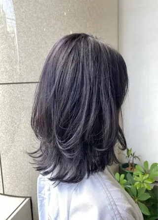 ミディアム カラー 統括マネージャー/ 髪のドクター/前原悟のヘアスタイル