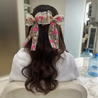 ロング ヘアアレンジ 玉城 里奈の眉毛・アイブロウイメージ