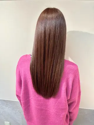 ロング カラー 西 めぐみのヘアスタイル