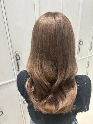 ロング カラー 後藤 由希のヘアスタイル