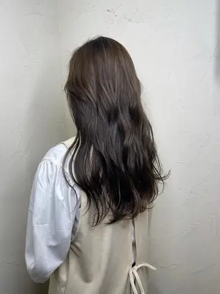 ロング 韓国ヘア🫧艶カラー 🫧髪質改善/オオヤのヘアスタイル