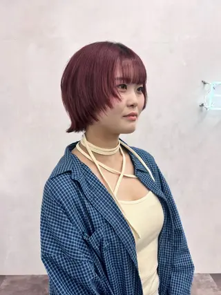 ショート GARTE所属・ゲンキ/ボブ /無料カットモデルのヘアスタイル