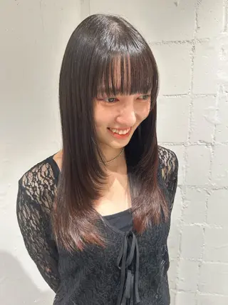 セミロング 🌷下野 莉果/ボブ /パーマ/メンズ🌷のヘアスタイル