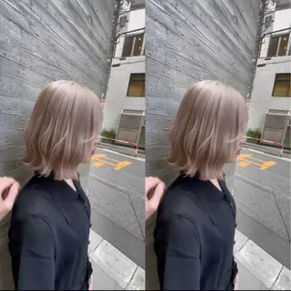 ショート カラー オージュアソムリエ DAIKI⭐️のヘアスタイル