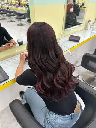 セミロング 肌なじみベージュ 🦋azu🦋のヘアスタイル