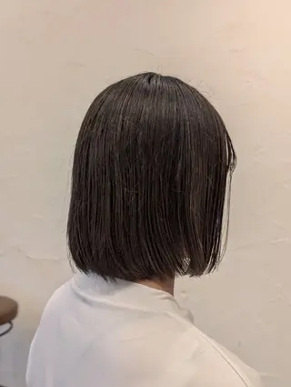 ミディアム 吉田 彩のヘアスタイル