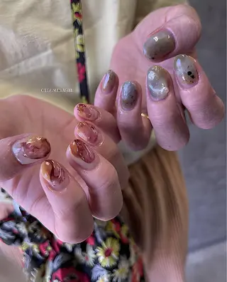 ネイル otsumeyasan所属・わたなべ ちかのネイルデザイン