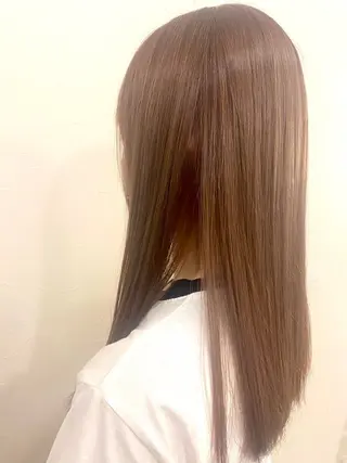 セミロング カラー Asuka 🌈のヘアスタイル