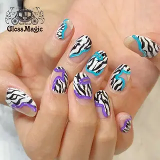 ネイル あ きのネイルデザイン