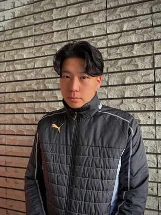 ショート パーマ メンズ daichi (UMM)のヘアスタイル