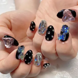 セミロング 💜MIYA nail川崎店のネイルデザイン
