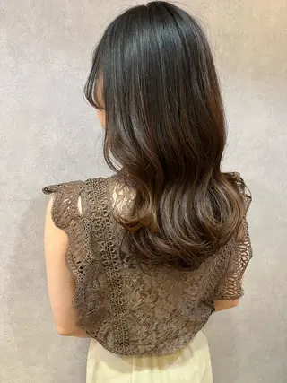 ロング enn to yuu所属・髪質改善&大人ボブ ♡KURENAのヘアスタイル