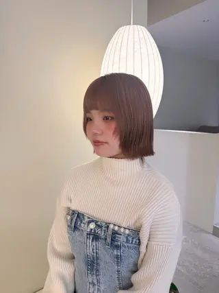 ショート カラー 🩶 AIRA / 透明感カラー 🩶のヘアスタイル