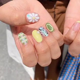 ネイル mana ☾のネイルデザイン