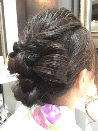 ロング ヘアアレンジ wavi hair所属・後藤 ユウキ/髪質改善🫧のヘアスタイル