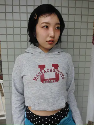 ショート miumiu/恵比寿 カットモデル募集のヘアスタイル