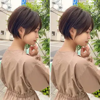 ショート カラー ショート、ボブの達人 東康介✨のヘアスタイル