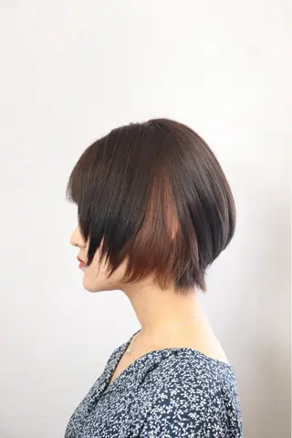 ショート REKO美容室所属・矢野 智子のヘアスタイル