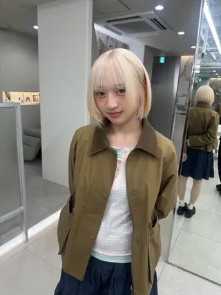 ショート カラー kiti Sakae所属・栄美容師/kiti /ボブ/ケントのヘアスタイル