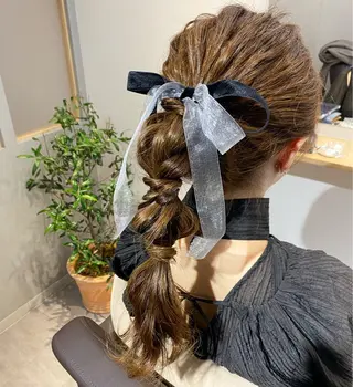 セミロング MignonS阪神西宮店所属・多田 まりやのヘアスタイル