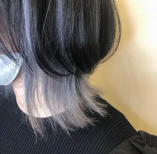 ミディアム カラー カノエ 乃木店のヘアスタイル
