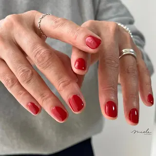 ネイル miele【ミエレ】 シンプル一癖のネイルデザイン