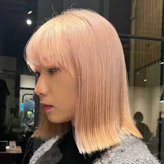 ミディアム ハイトーン指名No. 1/レイヤー/みさきのヘアスタイル